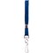 Sicurix Flat Lanyard W/ Hook, 100/PK, Blue 100PK BAU65613 - alternate 5